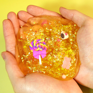 Kit DIY de Slime Líquido Temático Piruleta, Juguete Sensorial de Doble Cara para Niños, No Tóxico, Fabricación OEM&ODM - Product Image 5