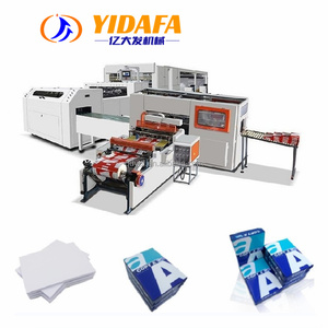<span class=keywords><strong>Linea</strong></span> Completa di Taglio e Confezionamento Carta A4 per il Mercato Africano, Macchina per Taglio, Fessurazione e Fogliatura Multiformato - Product Image 4