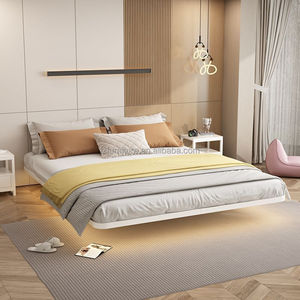 Factory Direct Sale Affordable Hotel <b>Bed</b> for 3 Star Economy Hotels Low Cost Heavy-Duty Metal <b>Platform</b> <b>Bed</b> <b>Frame</b> - Product Image 5