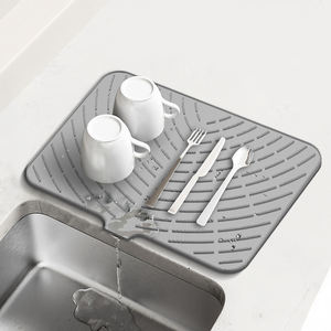 แผ่นรองจานซิลิโคนอเนกประสงค์ ทำความสะอาดง่าย เป็นมิตรกับสิ่งแวดล้อม ทนความร้อน แผ่นรองจานซิลิโคนสำหรับเคาน์เตอร์ครัว - Product Image 1