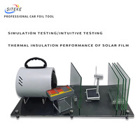 SITEKE nouveauté machine d'essai de film de fenêtre électronique 220v testeur d'isolation thermique de film solaire lampe chauffante pour fenêtre de voiture