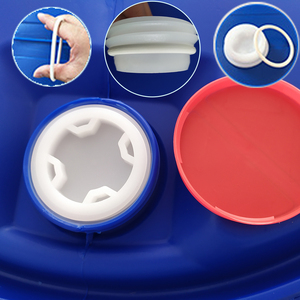 Conteneur de stockage sûr en matériau HDPE, fût en <span class=keywords><strong>plastique</strong></span> de 200 L pour le traitement et la purification de l'eau - Product Image 2