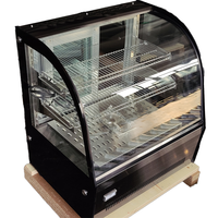 Présentoir à gâteaux circulaire réfrigérateur comptoir boulangerie vitrine chaud mini réfrigérateur chauffe-gâteaux