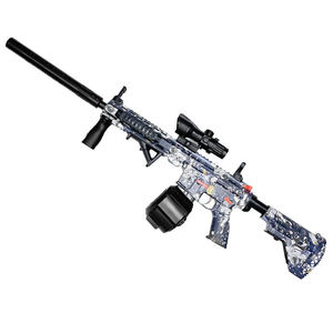 Nuevo M4A1 92CM Pistola <span class=keywords><strong>de</strong></span> <span class=keywords><strong>Gel</strong></span> Eléctrica, Pistola <span class=keywords><strong>de</strong></span> Salpicaduras con Modo Automático y Manual para Actividades al Aire Libre, Juegos <span class=keywords><strong>de</strong></span> Disparos en Equipo - Product Image 4