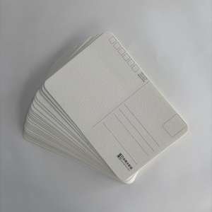 Carte postale en papier <span class=keywords><strong>aquarelle</strong></span> en coton personnalisée Daqian, papier cartonné blanc vierge, reliure parfaite, couverture rigide, en cadeau - Product Image 5