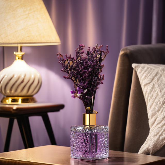 Wholesale Custom Scent Home Decorative Aromatherapy Essential Oil Reed Diffuser Bottle Luxury
