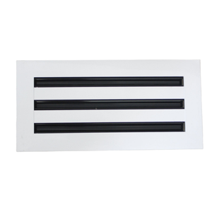 Diffuseur linéaire à fentes en alliage <span class=keywords><strong>d</strong></span>'aluminium 6''x6'' au design moderne, <span class=keywords><strong>grille</strong></span> <span class=keywords><strong>d</strong></span>'<span class=keywords><strong>aération</strong></span> standard CVC à 1, 2 ou 3 fentes, angle de lame 90°, vis à molette - Product Image 6