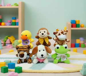 Sigmatoys Peluche Colgante de 9 cm, Juguete Suave para Bebés de 0 a 24 Meses, Unisex, Regalo para Aliviar el Estrés - Product Image 2