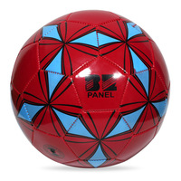 Ballon de football cousu à la machine pour enfants et adolescents, modèle 5, en PVC, pour compétition scolaire, personnalisable, directement du fabricant