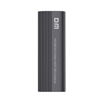 DM Dual Protocol M.2 NVME NGFF SSD a USB 3,1 Tipo-C Caja de caja Caja de disco duro de estado sólido para HDD Categoría de producto HD1300
