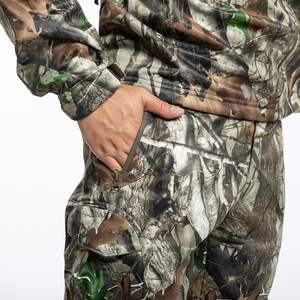 กางเกงล่าสัตว์ YEVHEV สำหรับผู้ชาย ลายพราง ผ้า softshell กันลม บุขนแกะ อุปกรณ์สำหรับกิจกรรมกลางแจ้งในฤดูหนาว - Product Image 2