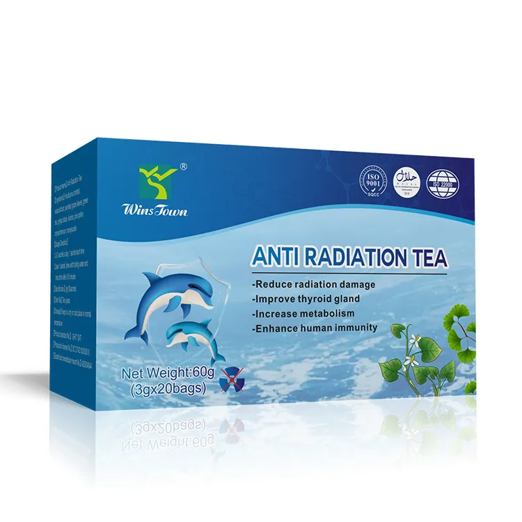 Protección de purificación de té de desintoxicación antirradiación Reduce el daño por radiación mejora la inmunidad Té de infusión de hierbas