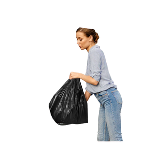 ถุงขยะแบบเสื้อยืด LDPE ย่อยสลายได้ทางชีวภาพ - ถุงขยะครัวขนาด 13 แกลลอน ย่อยสลายได้ - Product Image 4
