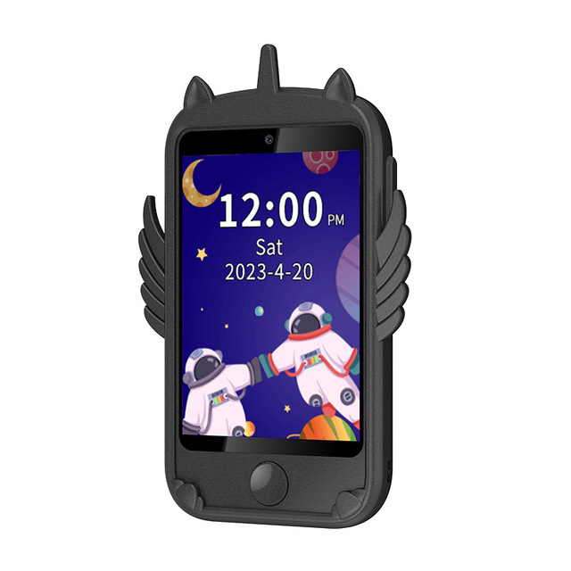 Phone-shaped Kids Camera with Video Recording and 19 Games, Creative Toy Cute Children Camera