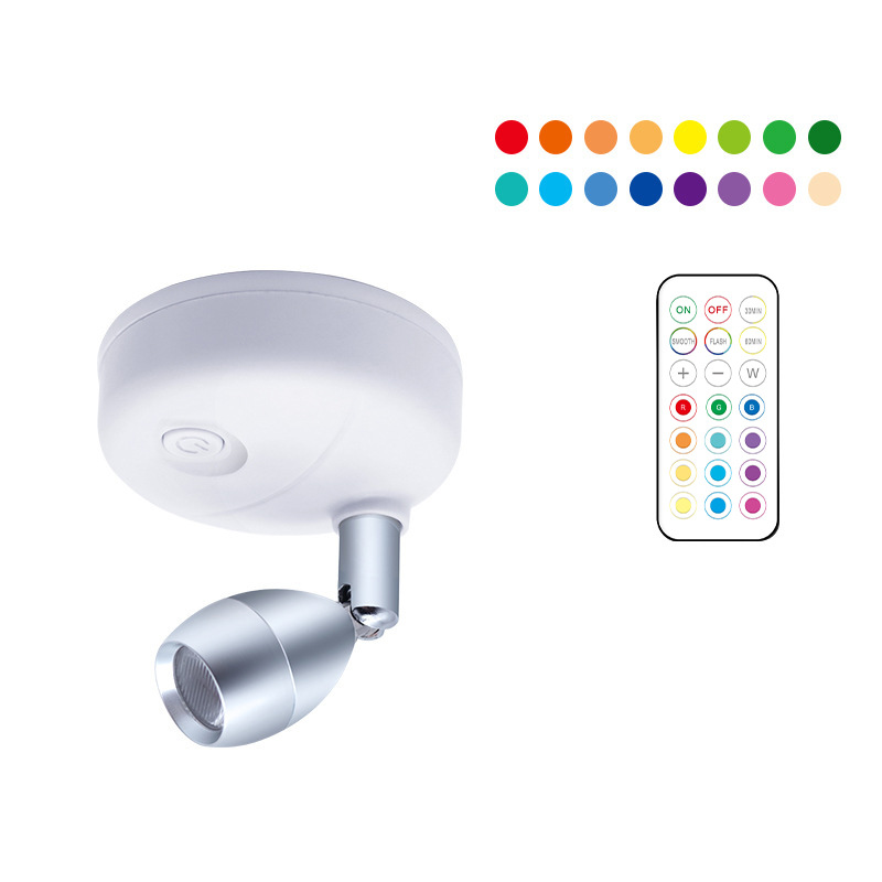 1 Lamp + 1 Remote Control set-White