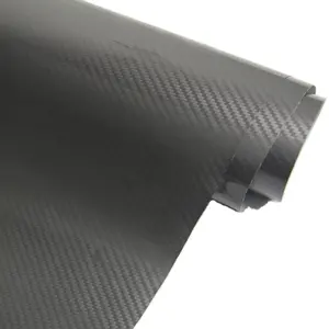 1.52x18m cao Glossy không khí miễn phí bong bóng 5D sợi carbon vinyl bọc nội thất trang trí phim xe Sticker