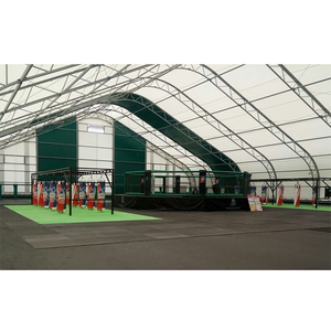 Couverture de terrain de padel en structure acier, tente de sport extérieure imperméable pour le football, le badminton, le tennis de table, le basketball - Product Image 1