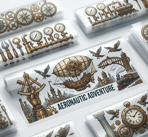 Lindas pegatinas florales de abeja UV DTF para vasos, con varios patrones, película duradera e impermeable para latas de vidrio de 16 oz - Product Image 6