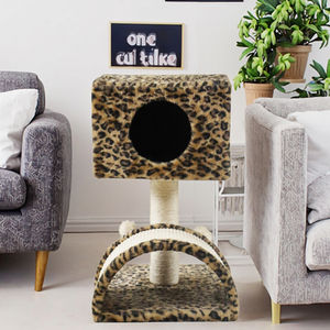 EUR PET nuovo mestiere prezzo di fabbrica giocattolo per animali domestici casa della caverna del gatto stabile Scratcher ad arco <span class=keywords><strong>Condo</strong></span> - Product Image 5