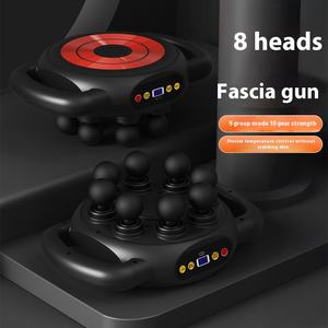 Massaggiatore per collo addominale con dispositivo Multi-velocità per rilassamento muscolare a 8 teste per applicazione delle gambe - Product Image 3