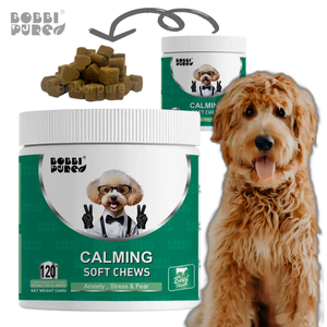 Golosinas <span class=keywords><strong>calmantes</strong></span> de etiqueta personalizada <span class=keywords><strong>para</strong></span> alivio de la ansiedad de <span class=keywords><strong>perros</strong></span>-Remedios naturales <span class=keywords><strong>para</strong></span> el cuidado de la salud y suplementos de <span class=keywords><strong>perros</strong></span> y Mascotas - Product Image 1
