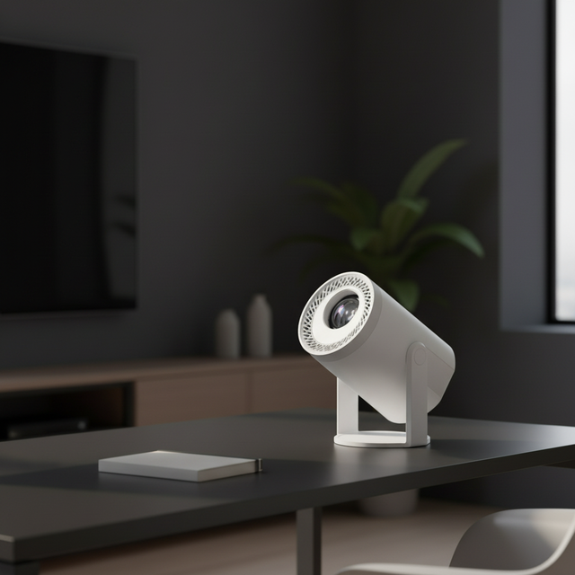 JUNUO Smart Projector Android Mini LED Wifi6 Proyector 720P Mini Pocket Wireless Mobile TURN1 Projector