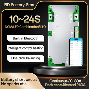 JiaBaiDa Prevención con BT Integrado, Calefacción Inteligente para Motocicletas, BMS Inteligente de Dos Ruedas 40A-80A 24V 36V 48V 60V DB24SA08 JiaBaiDa S - Product Image 5