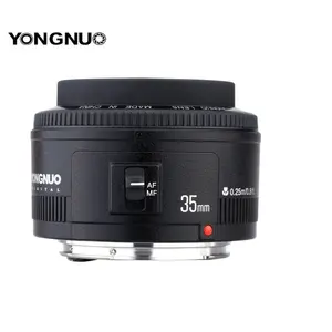 เลนส์กล้องด้านบน Yongnuo เลนส์เดี่ยวมุมกว้าง F2เลนส์ YN 35มม. F 2เลนส์สำหรับ Canon Mount สำหรับ Canon DSLR 600D 70D 6D 60D