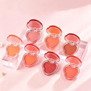 Palette de blush crème personnalisée avec logo, blush crème vegan pour les joues, plusieurs teintes, waterproof, blush crème mélangeable, marque privée - Product Image 5