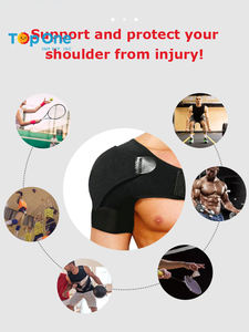 Top One Compresión ajustable Tela de neopreno Sport Brace Guard Cinturón de soporte de hombro para lesiones deportivas - Product Image 6