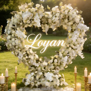 Decorazioni a Cuore Professionali e Moderne per San Valentino e Feste con Supporto, Sfondo Floreale per Matrimoni e <span class=keywords><strong>Bomboniere</strong></span> per Eventi - Product Image 3