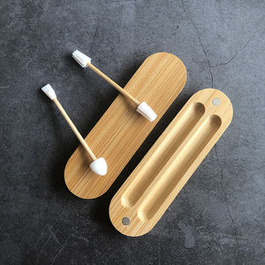 Bourgeons de coton en silicone <span class=keywords><strong>réutilisables</strong></span> écologiques avec emballage de caisse en bambou biodégradable - Product Image 6