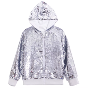 Nuova <span class=keywords><strong>Giacca</strong></span> da <span class=keywords><strong>Uomo</strong></span> alla Moda con <span class=keywords><strong>Paillettes</strong></span> e Cappuccio, Tinta Unita, con Cerniera Luccicante, Abbigliamento Casual per Feste e Balli - Product Image 6