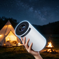 Nuevo Mini Proyector Portátil F300 para Exteriores y Cine en Casa, 5G Inalámbrico, App Market, Android 11, Proyector de Juegos