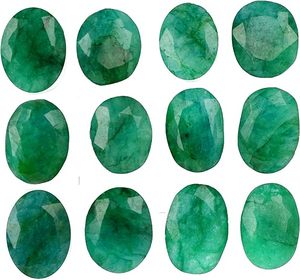 Piedras preciosas sueltas esmeralda de alta calidad Alternativa de color natural a las gemas preciosas tradicionales Similar al tamaño Ct - Product Image 3