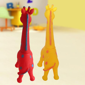 Figurine de girafe hurlante, jouet farfelu à piles avec sons d'animaux, pour enfants et adultes, idéal pour les fêtes et les tours amusants - Product Image 3