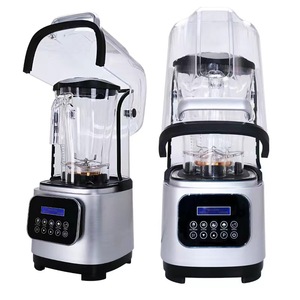 Robot culinaire électrique <span class=keywords><strong>de</strong></span> qualité supérieure, mixeur, moulin à épices, extracteur <span class=keywords><strong>de</strong></span> jus, avec couvercle insonorisant, blender commercial - Product Image 1