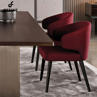 Fabricant chinois nordique Simple nouveau Style élégant accoudoir Restaurant chaise pour hôtel meubles salon salle salle salle de réunion