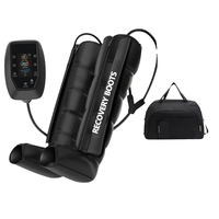 Bottes de cryocompression avancées avec massage par pression d'air 8 chambres pour la récupération sportive professionnelle et la circulation sanguine des mollets et des jambes