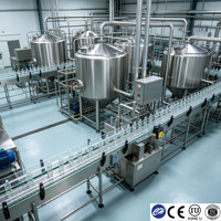 Tanque Sanitario de Acero Inoxidable 316L de Grado Alimenticio con Certificación CE, para Cultivo Celular, con Válvula y Accesorios Sanitarios