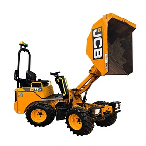 รถตักล้อยาง JCB Mini Loader 1T-2 ดีเซล สีเหลือง มือสอง พร้อมถังดัมพ์ - Product Image 6