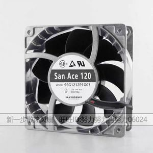 ซันโย ซันเอซ 120 12V 4A 12 ซม. พัดลมอลูมิเนียมระบายความร้อนด้วยน้ำมันสำหรับรถจักรยานยนต์ - Product Image 1
