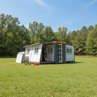 Villa modulaire de luxe extensible en conteneur maritime moderne de 40 pieds, certifiée CE MK