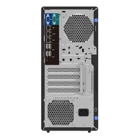 Server Tower Lenovo ThinkSystem ST50 V3 Compact Entry-Level Xeon E-2400 128GB DDR5 PCIe Gen5 XCC2 SMB untuk Kantor Jarak Jauh