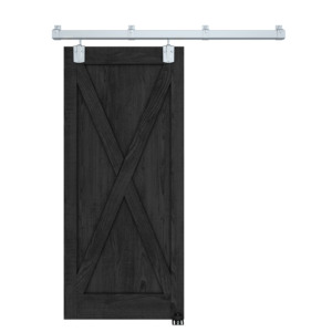 Ensemble de rails coulissants pour <span class=keywords><strong>porte</strong></span> de <span class=keywords><strong>grange</strong></span> extérieure, de qualité supérieure, design rustique, vente en gros d'usine, boîtes robustes - Product Image 3