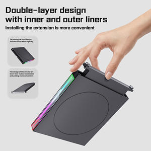 Soporte para figuras Jungle Leopard PC Case FS12 estilo anime con espejo infinito ARGB y ventiladores de doble capa integrados - Product Image 5