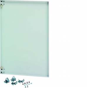 FL548A Personalizzabile con porta interna in acciaio Hagers H500 W400 Orion Plus in acciaio e poliestere - Product Image 1