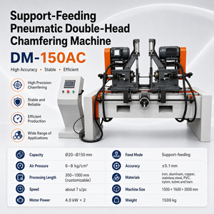 Máquina Automática de Biselado de Doble Cara para Varillas de Latón, Procesamiento Simultáneo en la Producción de Accesorios de Plomería - Product Image 2