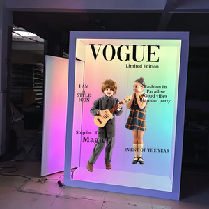 บูธนิตยสารมือสองสำหรับงานแต่งงานพร้อมกล้องถ่ายวิดีโอเซลฟี่ฟรีอุปกรณ์เสริมบูธภาพถ่ายวินเทจ2025 - Product Image 5