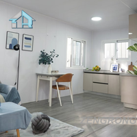 Maison conteneur respirante extensible de 20 pieds à aménagement personnalisé, préfabriquée, pliable, design moderne, certifiée CE, export mondial
